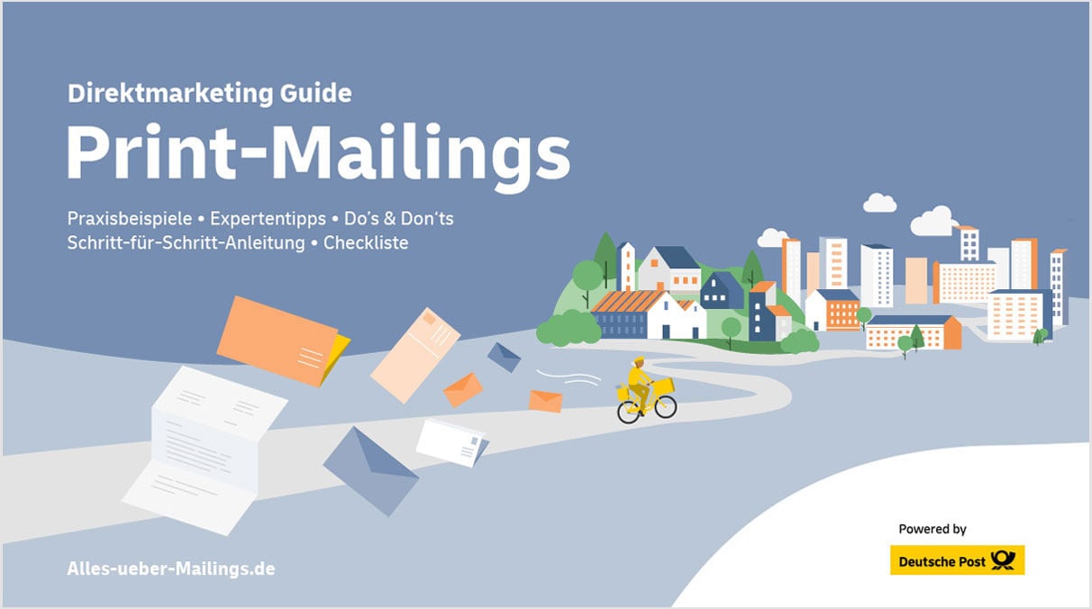 Direktmarketing-Guide Print-Mailings 2023 Cover